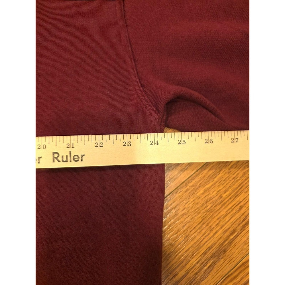 Chinawear by Morsly Cardigan Sweater Womens Size Lg Burgundy Pockets Vintage EUC - Picture 5 of 10